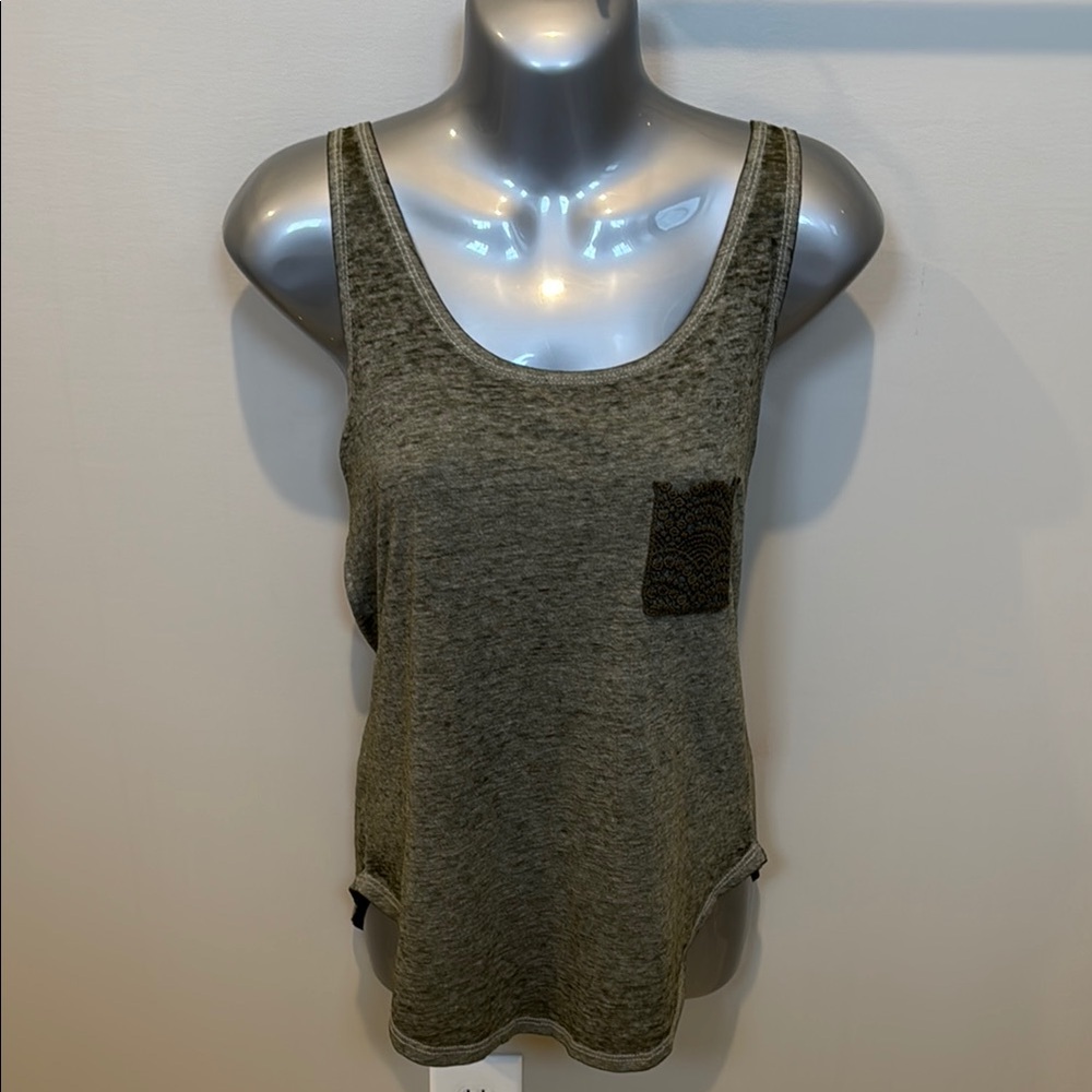 Awake Green Tank Top for Effortless Style